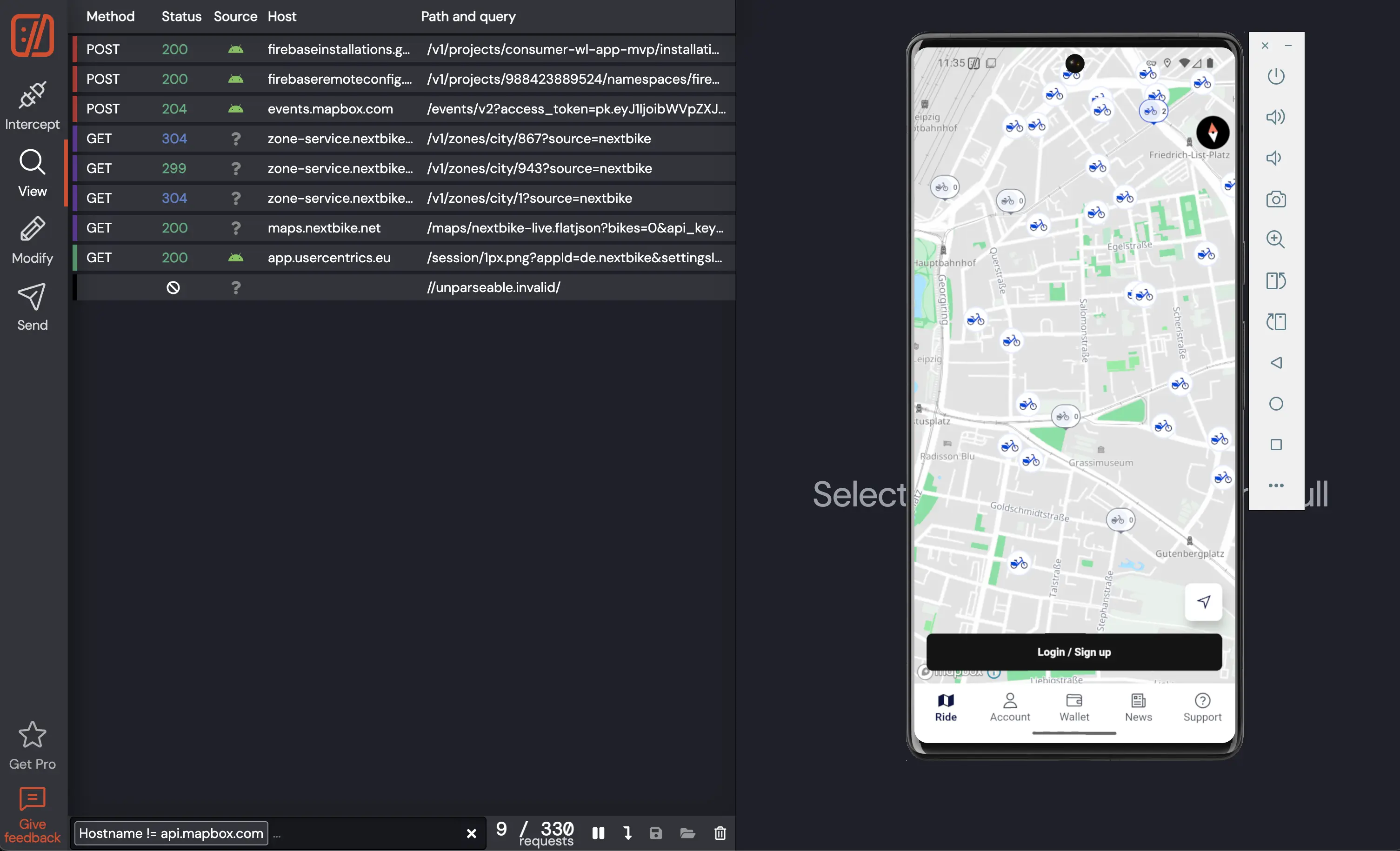 Nextbike Emulator